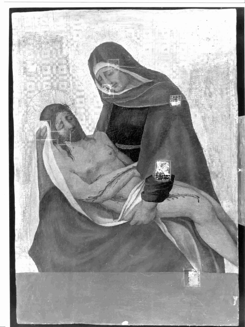 Pietà (dipinto) - ambito Italia meridionale (sec. XVI)