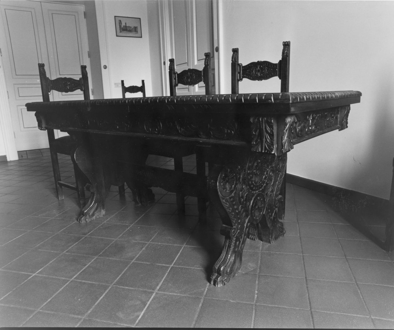 tavolo - bottega Italia meridionale (inizio sec. XX)