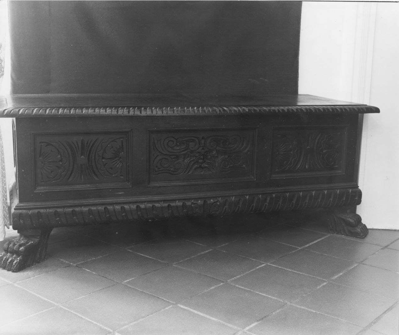 panca - bottega Italia meridionale (inizio sec. XX)