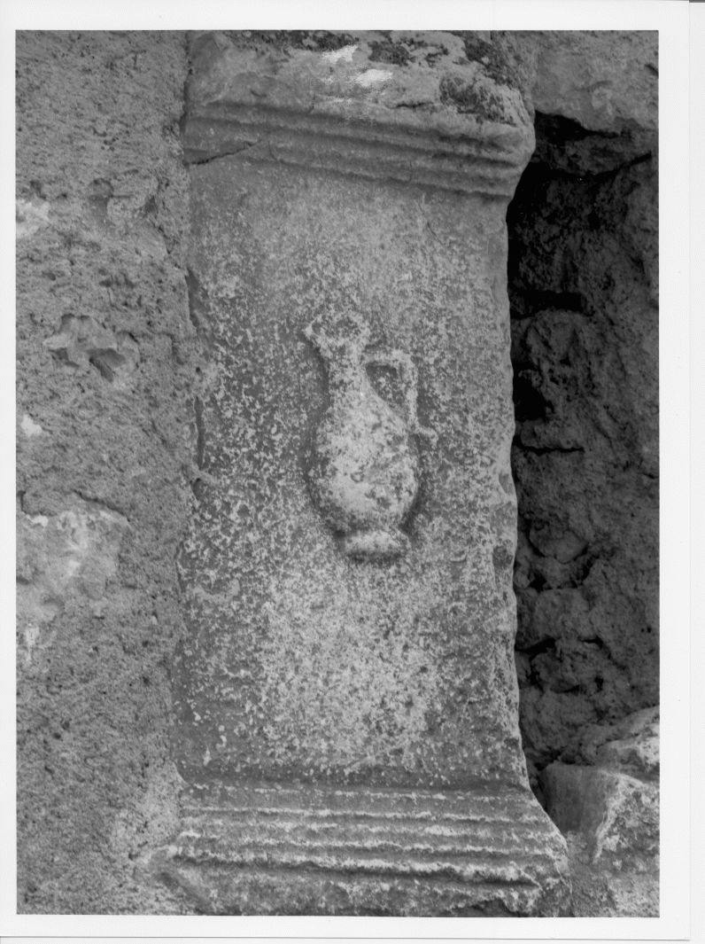 cippo - bottega romana (secc. XIII/ XIV)