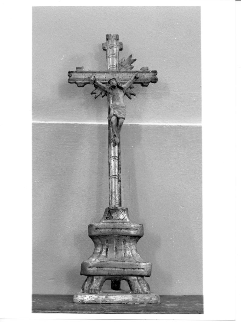 croce d'altare - bottega campana (sec. XIX)