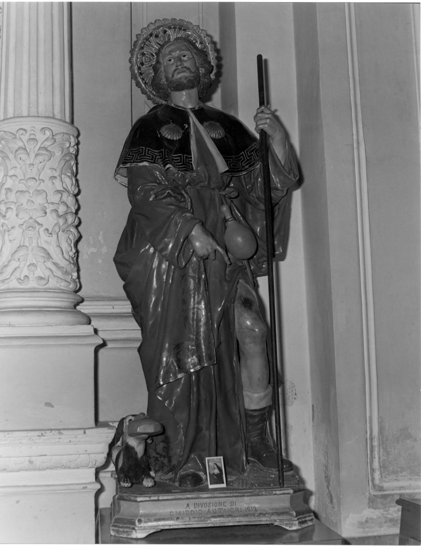 San Rocco (statua) - bottega campana (sec. XX)