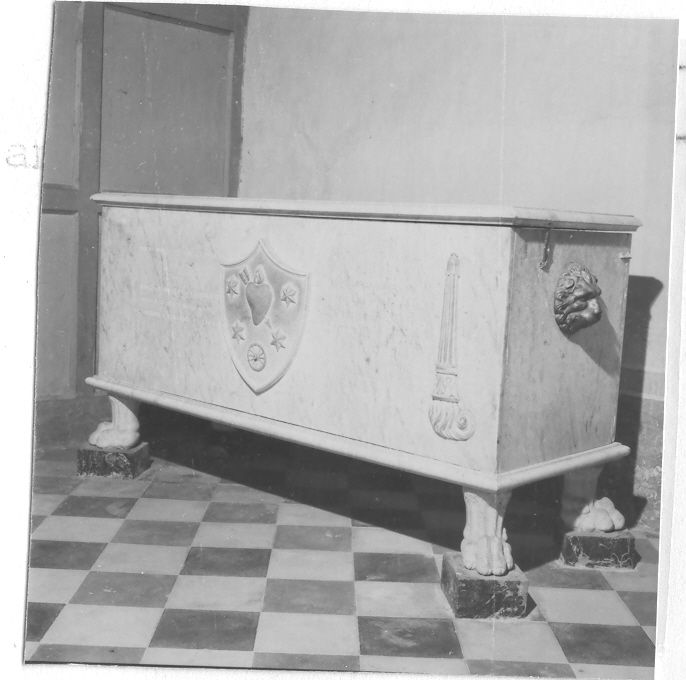 monumento funebre - bottega campana (seconda metà sec. XIX)