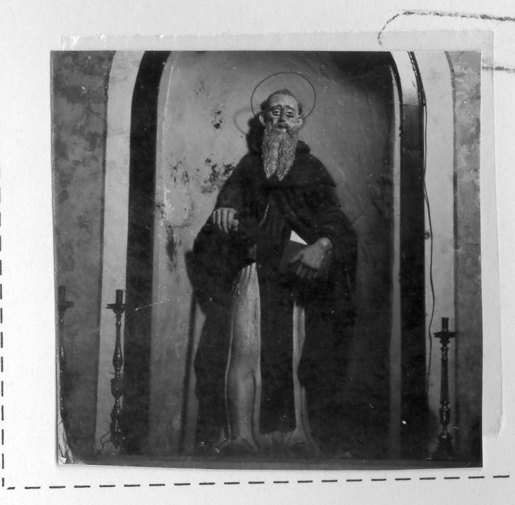 Sant'Antonio Abate (statua) - bottega campana (fine sec. XVIII)