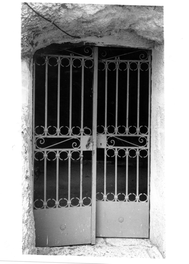 cancello - bottega campana (prima metà sec. XX)