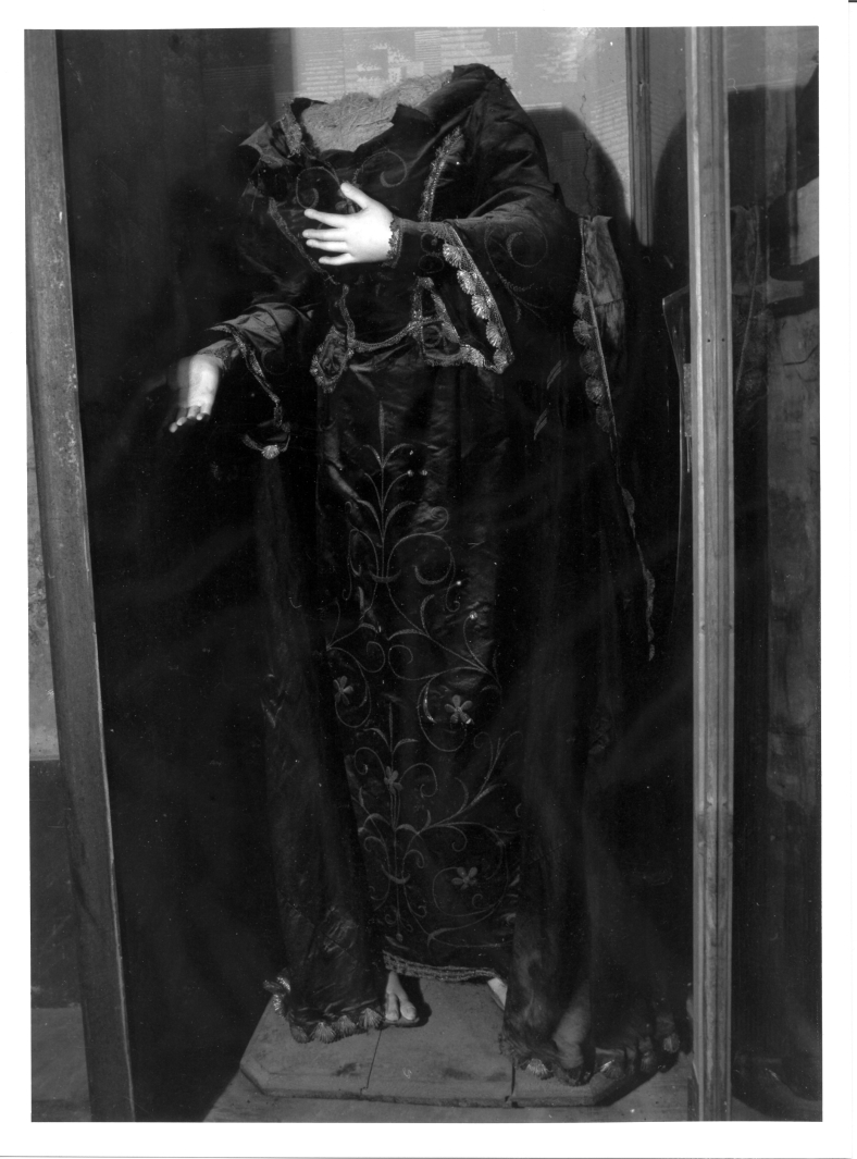 manichino - bottega campana (sec. XVIII)