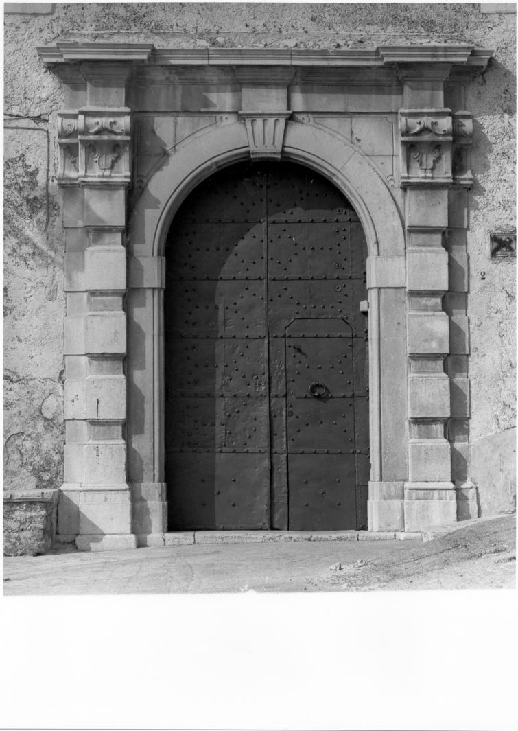 portale - bottega campana (sec. XVIII)