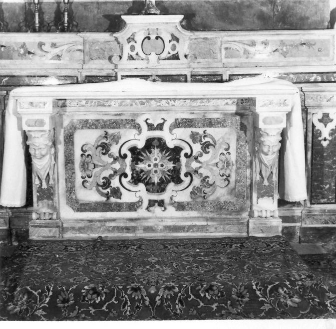 altare - bottega Italia meridionale (inizio sec. XVIII)
