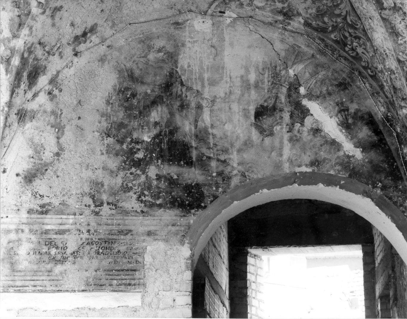 storie di Santi agostiniani (decorazione pittorica, ciclo) - ambito campano (sec. XVIII)