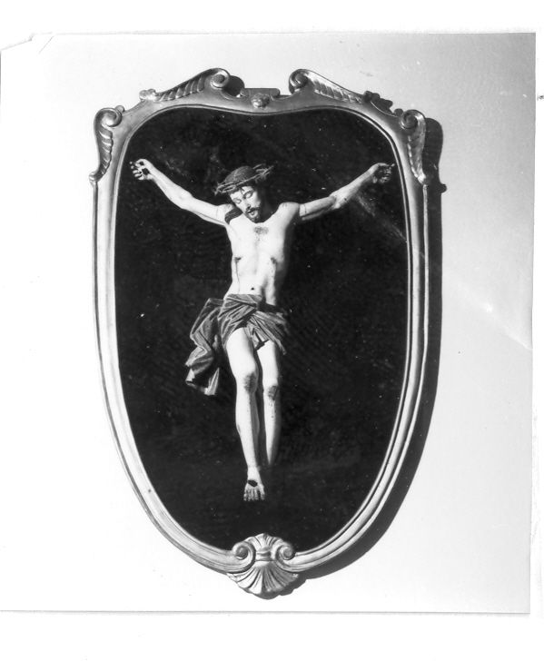 Cristo crocifisso (scultura) - bottega campana (seconda metà sec. XIX)