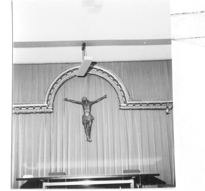 Cristo crocifisso (statua) - bottega campana (sec. XV)