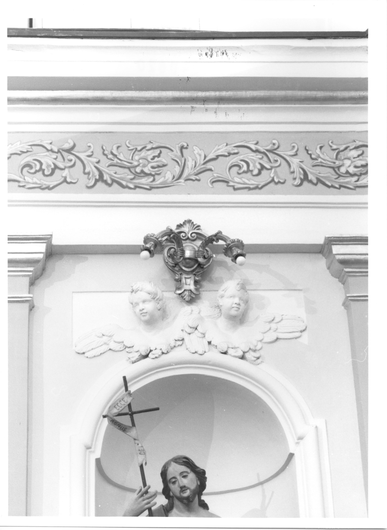 candeliere da parete, serie - bottega campana (sec. XIX)