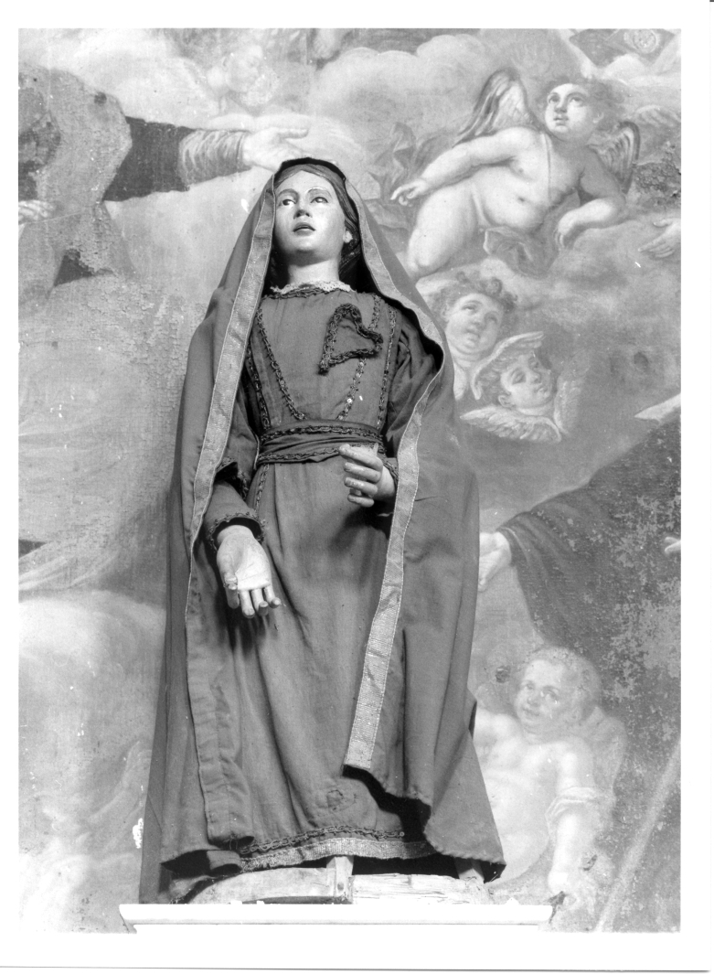 Madonna (manichino) - bottega napoletana (sec. XVIII)