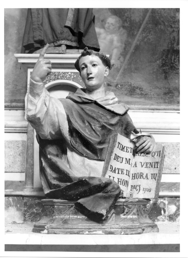 San Vincenzo Ferrer (scultura) - bottega napoletana (sec. XVIII)