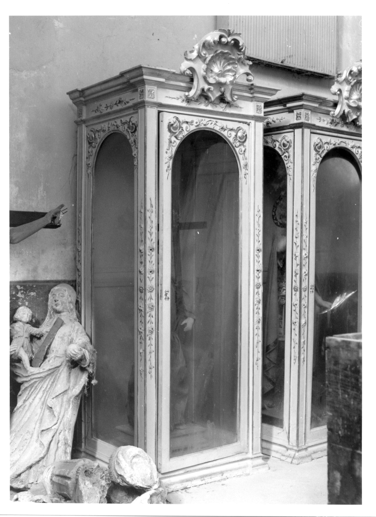 scarabattolo, serie - bottega napoletana (sec. XVIII)