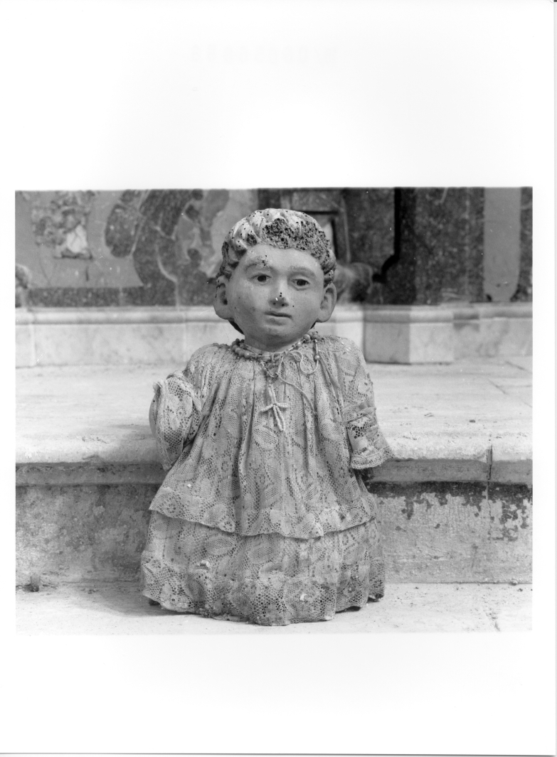 statuetta devozionale - bottega napoletana (sec. XVIII)