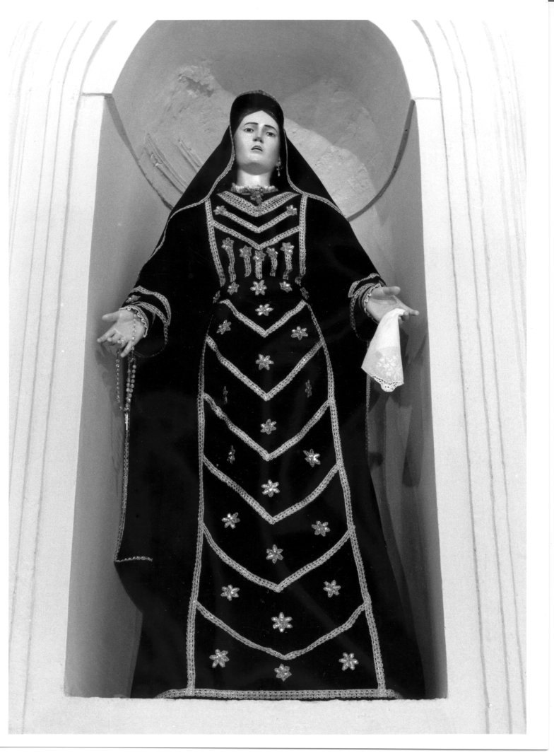 Madonna Addolorata (manichino) - bottega campana (sec. XVIII)