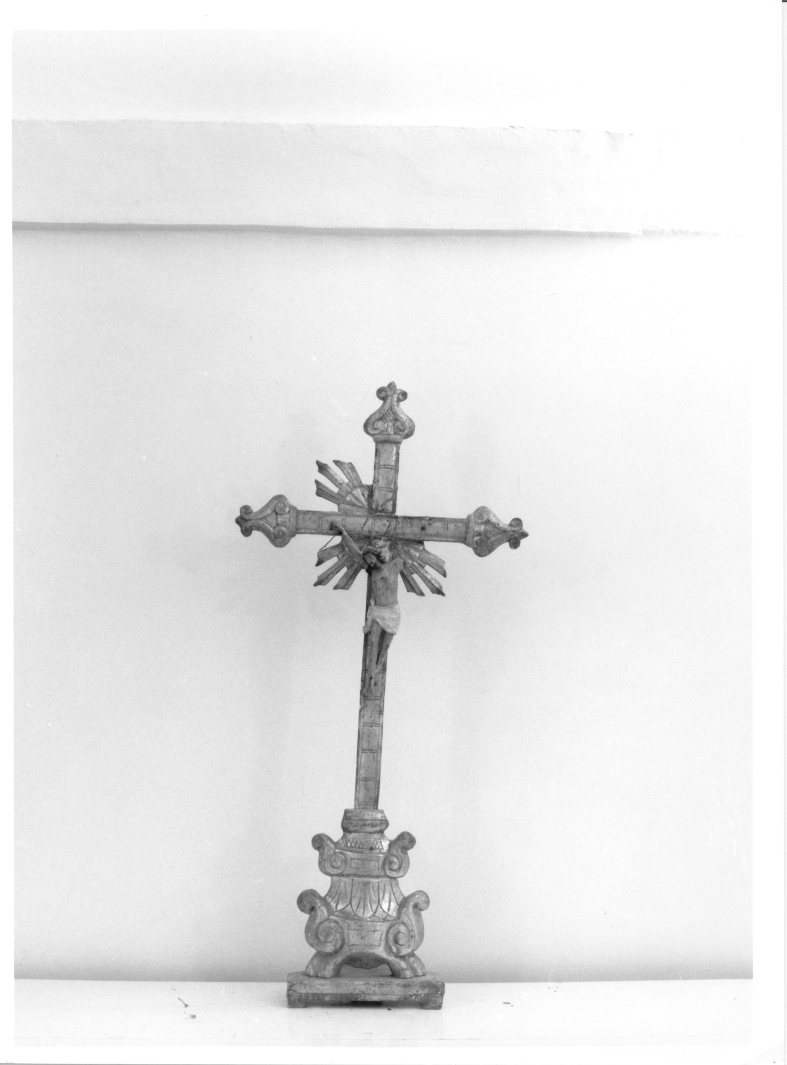 croce d'altare - bottega campana (sec. XIX)
