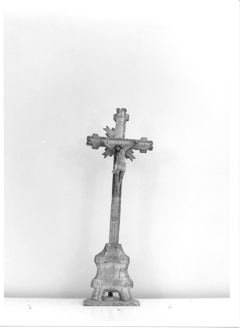 croce d'altare - bottega campana (sec. XIX)