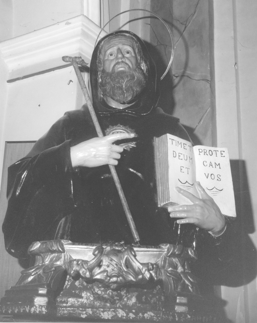 San Francesco di Paola (scultura) - bottega campana (sec. XVIII)