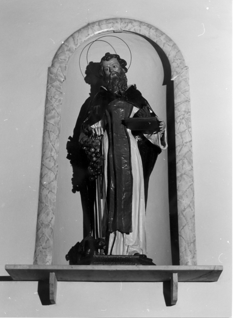 Sant'Antonio Abate (statua) - bottega Italia meridionale (seconda metà sec. XVII)