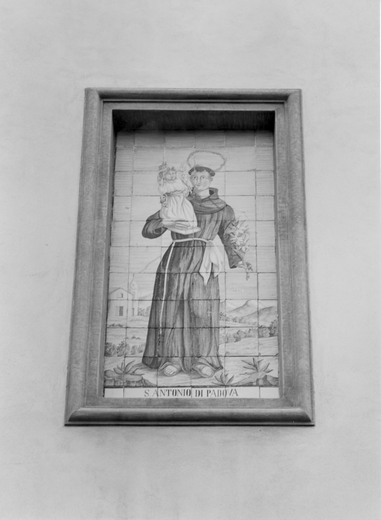 Sant'Antonio da Padova (dipinto) - ambito napoletano (sec. XIX)