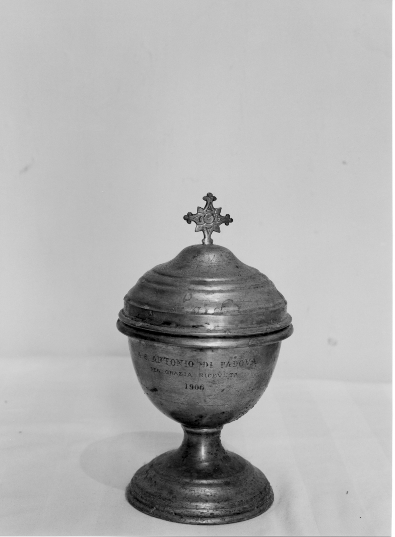 pisside - bottega napoletana (sec. XX)