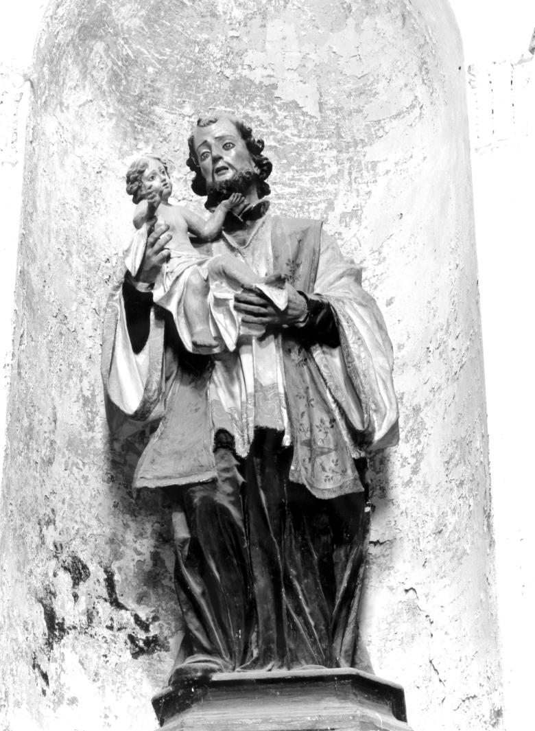 San Gaetano e il Bambino Gesù (statua) - bottega Italia meridionale (sec. XIX)