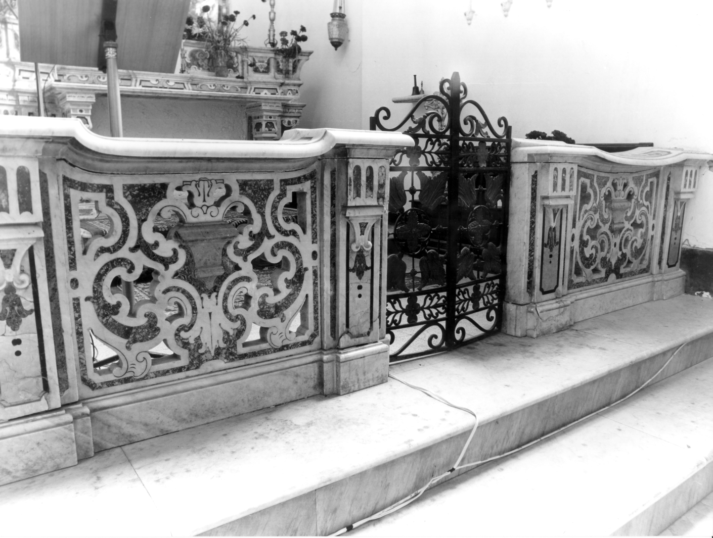 balaustrata, serie - bottega Italia meridionale (sec. XVIII)