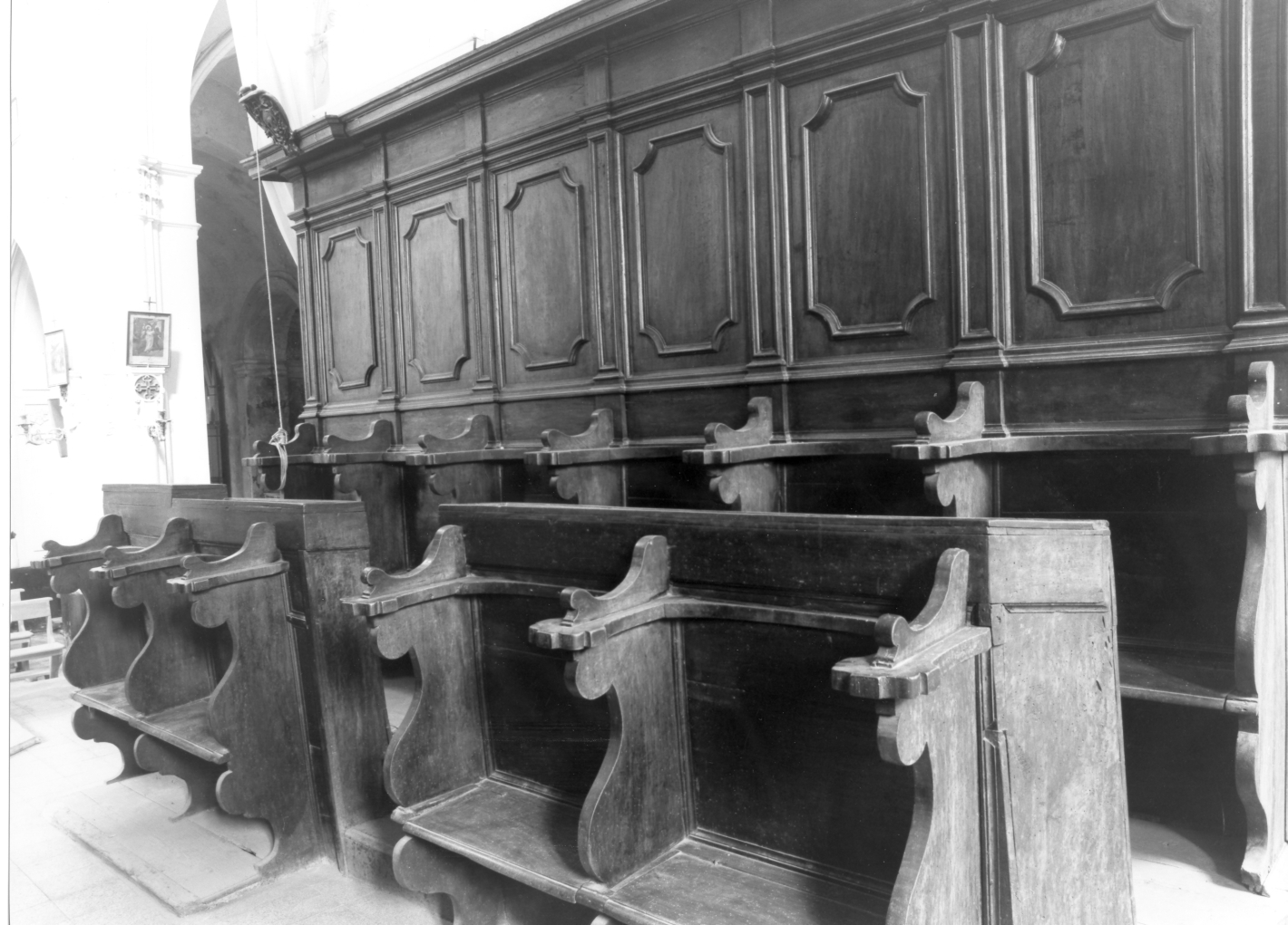 stalli del coro - bottega Italia meridionale (sec. XVII)