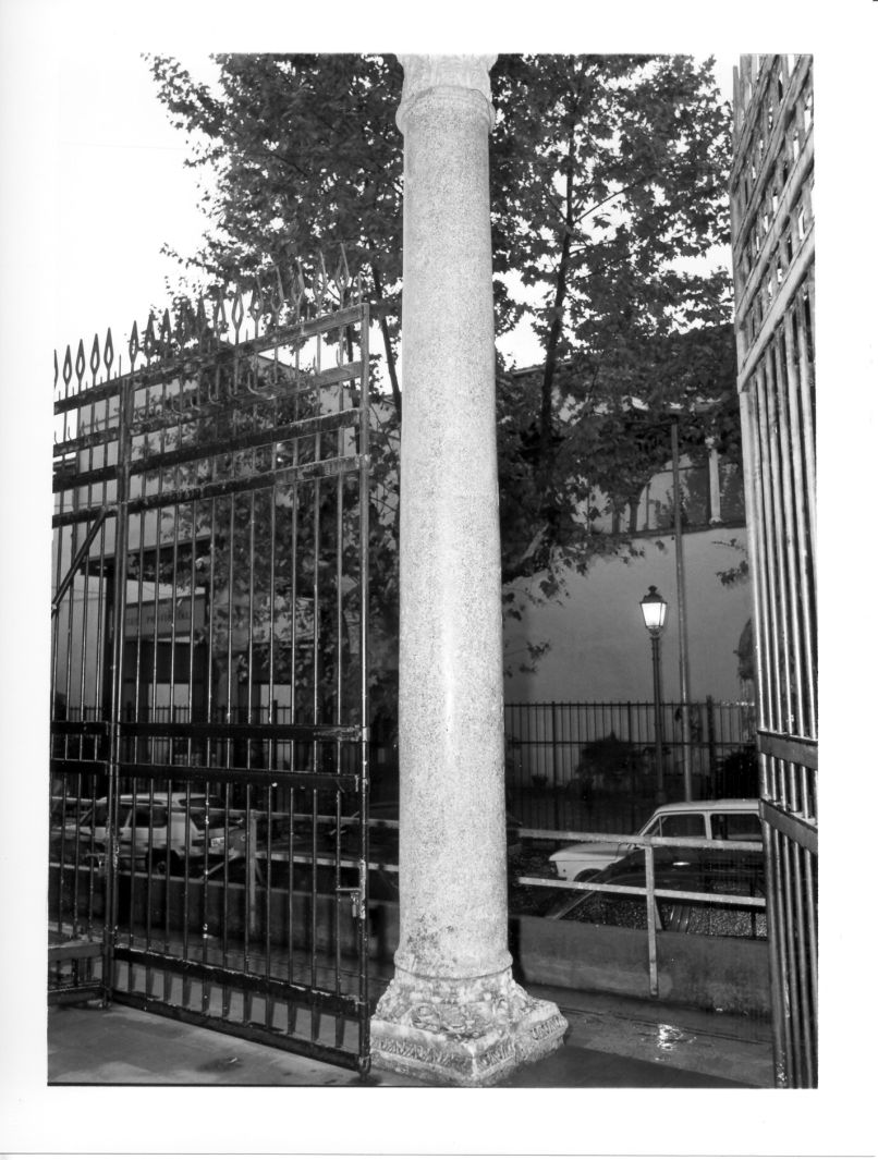 colonna - bottega Italia meridionale (sec. IX)