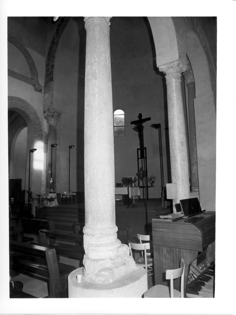 colonna - bottega Italia meridionale (sec. IX)