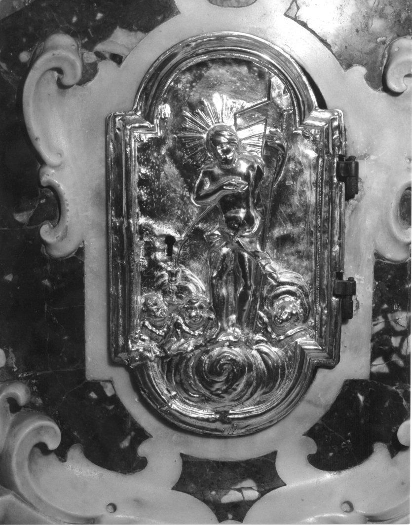 sportello di tabernacolo - bottega campana (sec. XVIII)