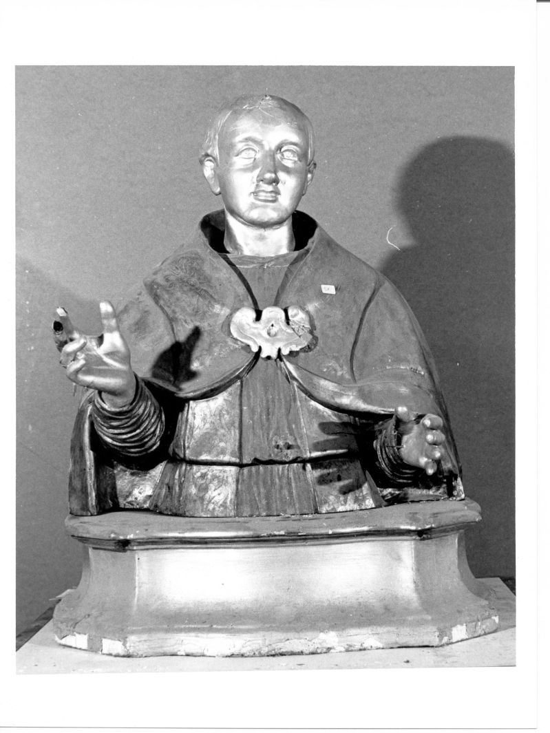Santo vescovo (scultura) - bottega napoletana (sec. XVIII)