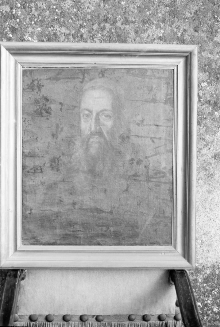 ritratto di ecclesiastico (dipinto) - ambito campano (ultimo quarto sec. XVIII)