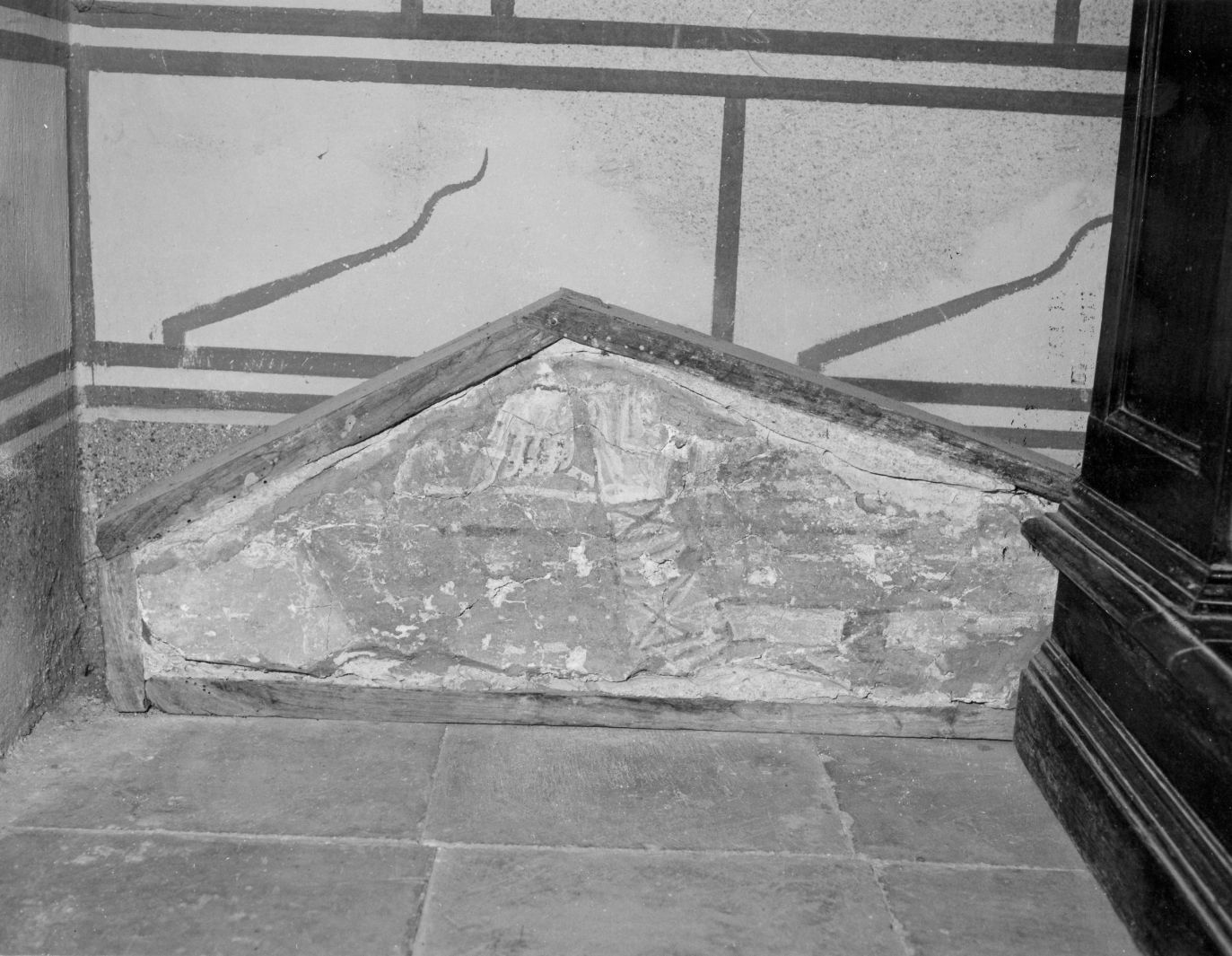 Dio Padre (dipinto, frammento) di Maestro dei Penna (cerchia) (primo quarto sec. XV)