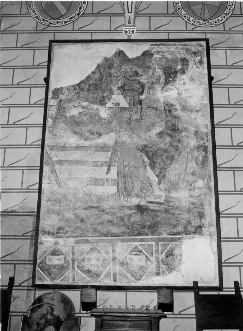 angeli con santi (dipinto) di Maestro dei Penna (cerchia) (primo quarto sec. XV)