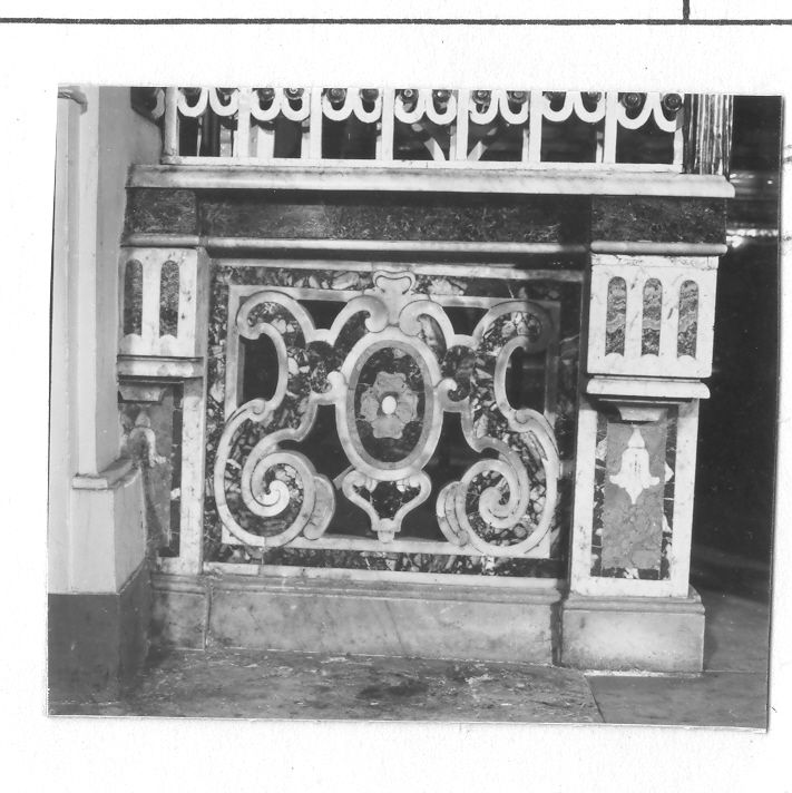 balaustrata - bottega campana (seconda metà sec. XVIII)