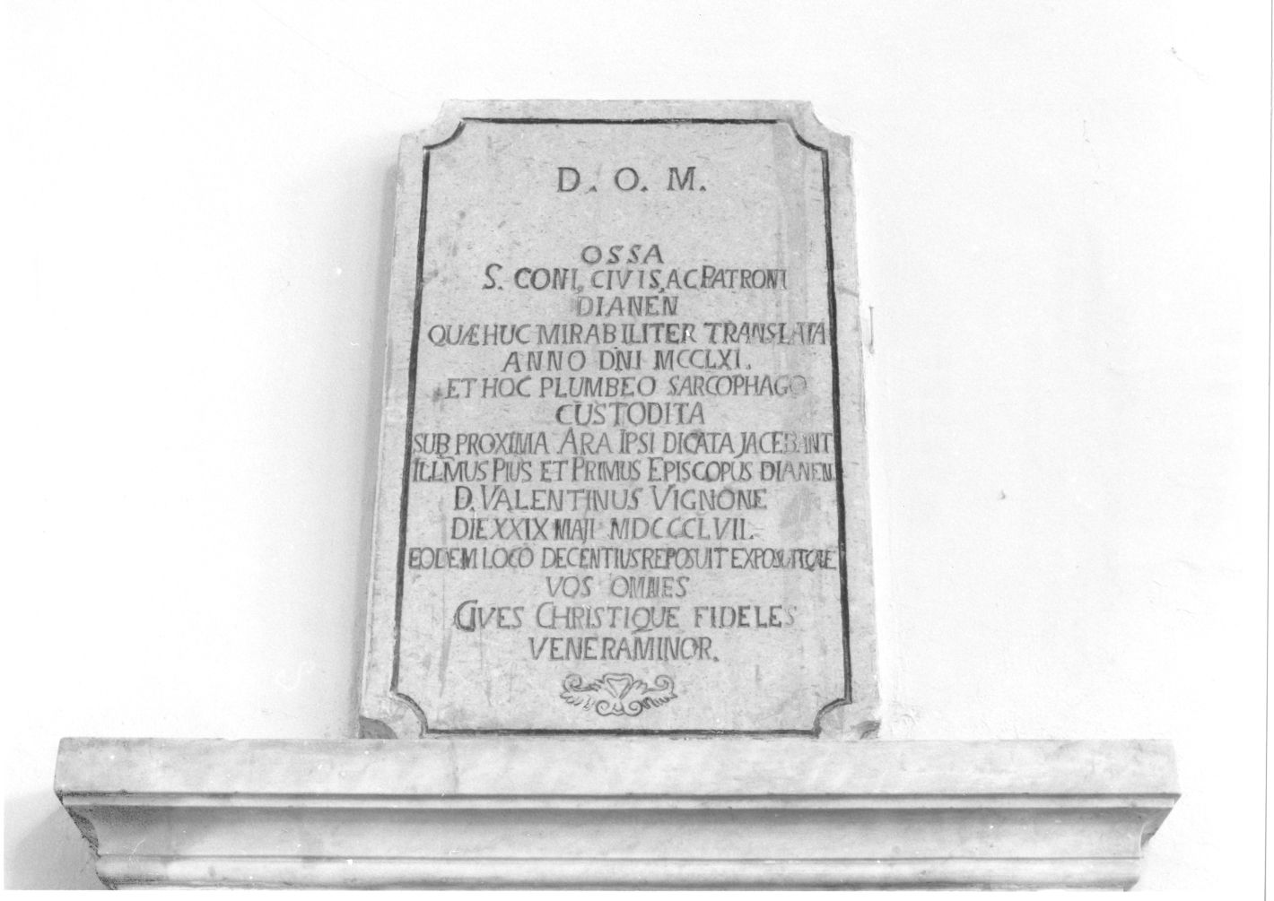 lapide - ambito campano (sec. XIX)