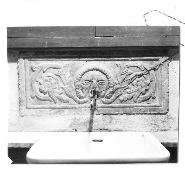 mostra di fontana - bottega campana (sec. XVII)