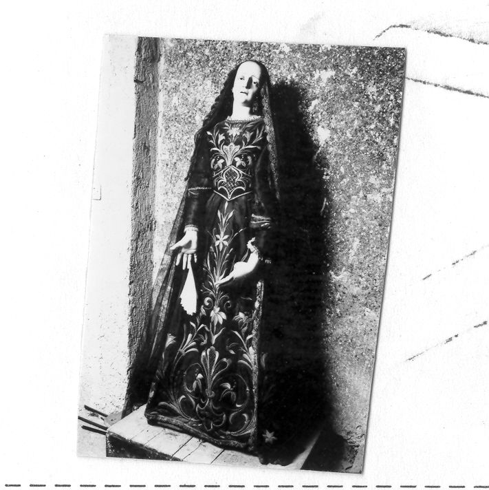 Madonna Addolorata (scultura) - bottega campana (sec. XIX)