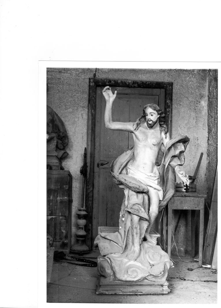 Cristo risorto (scultura) - bottega campana (sec. XIX)
