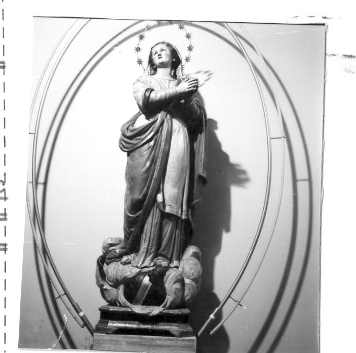 Madonna Immacolata (scultura) - bottega campana (sec. XIX)
