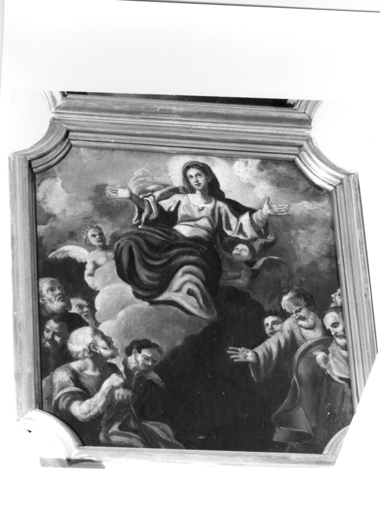 incoronazione di Maria Vergine (dipinto) - ambito campano (sec. XVIII)