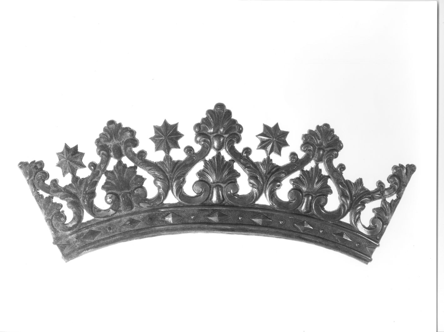 corona - bottega campana (fine/inizio secc. XVIII/ XIX)