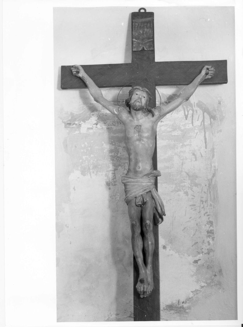 Cristo crocifisso (crocifisso) - bottega Italia meridionale (sec. XIX)