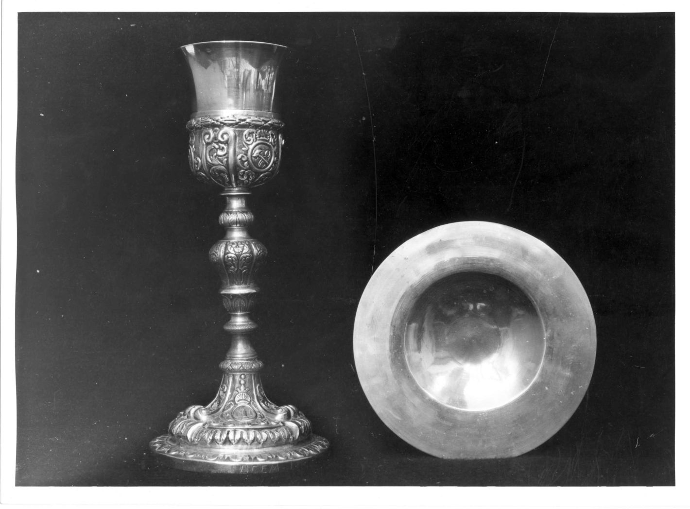 calice - bottega napoletana (sec. XIX)