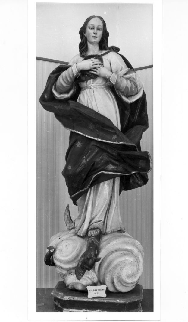 Madonna Immacolata (statua) - bottega napoletana (sec. XIX)