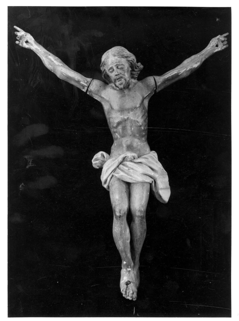 crocifisso - bottega campana (sec. XIX)