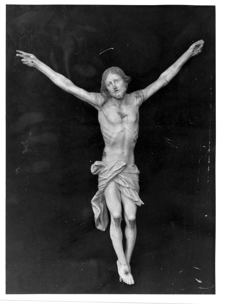 crocifisso - bottega campana (sec. XIX)